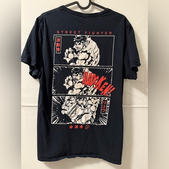 Vintage Other - Vintage Street Fighter Graphic Tee - Black